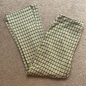 URBAN OUTFITTERS Kick Flare Plaid Pants